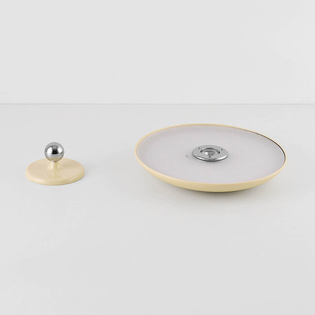 Rechargeable wall light Ariso cream with touch dimmer and adjustable light colour