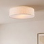 Ceiling light Avani with linen shade and diffuser