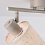 ceiling light Avan - beige with 2 adjustable linen shades