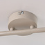 ceiling light Avan - beige with 2 adjustable linen shades