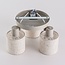 ceiling light Avan - beige with 3 adjustable linen shades