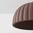 Wabi Sabi pendant light Kawasu - stone effect in warm brown