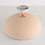 Wabi Sabi ceiling light Zenro - sand beige with rose gold detail