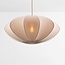 Elyora fabric pendant light - taupe