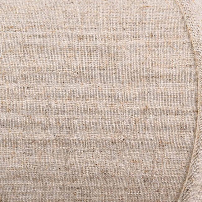 Pendant lamp Tayra in taupe linen