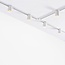 1-phase 3-metre track system with Zylox spotlights - white