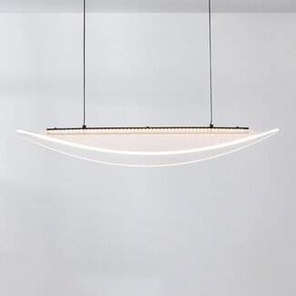 pendant light Flectra 3-step dimmable - black with grid pattern