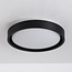 LED ceiling light Ricardo, 3-step dimmable Ø31 cm - black