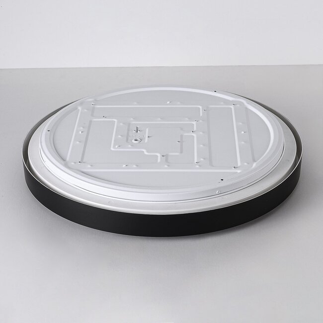Ceiling lamp Ricardo in black with integrated LED, 3-step dimmable