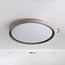 Ceiling lamp Ricardo in taupe with integrated LED, 3-step dimmable, Ø41 cm