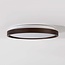 ceiling light Nerio Ø39.5 cm - walnut look, 3-step dimmable