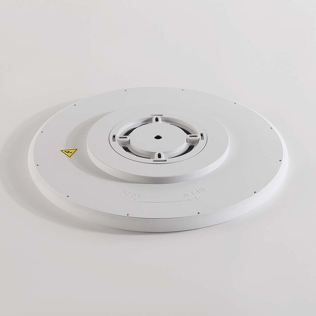 Ceiling lamp Noctis - star pattern with chrome, 3-step dimmable