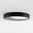 ceiling light Cercul Ø40 cm with black, grey and white stone effect, 3-step dimmable