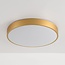 Modern ceiling lamp Gorila in gold with 3-step dimmable LEDs