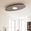 Ceiling lamp Solis 3-step dimmable LED in grey