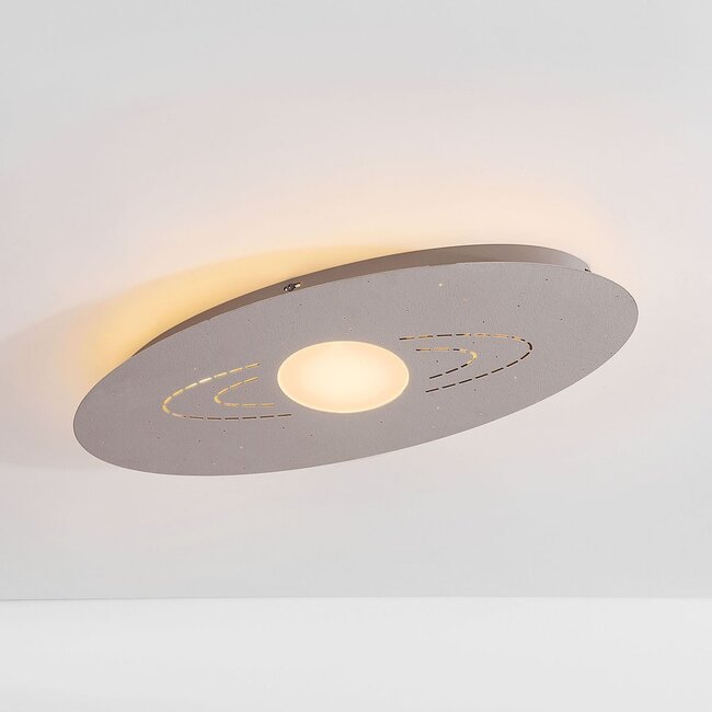 Ceiling lamp Solis 3-step dimmable LED in grey