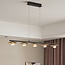 Modern 5-light pendant lamp Martha with integrated LEDs, dimmable