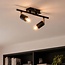 Modern ceiling lamp Kel with 2 spotlights