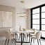 Design pendant light Nivara with integrated LED, 3-step dimmable - sand beige