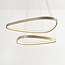 Design pendant light Nivara with integrated LED, 3-step dimmable - sand beige