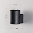 Outdoor wall lamp Savia LED adjustable in black