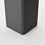 Outdoor floor lamp Tavien in anthracite and wood look