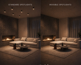 See less, experience more: invisible lighting 