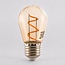 A45 Dimmable LED filament bulb amber 3W (2200K)