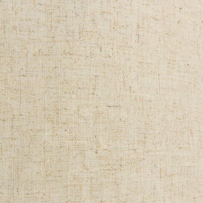 Linen pendant lamp Calero in off-white
