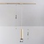 Beige tube pendant lamp Simon for 1-phase track lighting