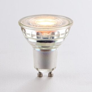 Dimmable GU10 LED bulb 3.8W, 2700K, 100°