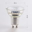 Dimmable GU10 LED bulb 3.8W, 2700K, 100°