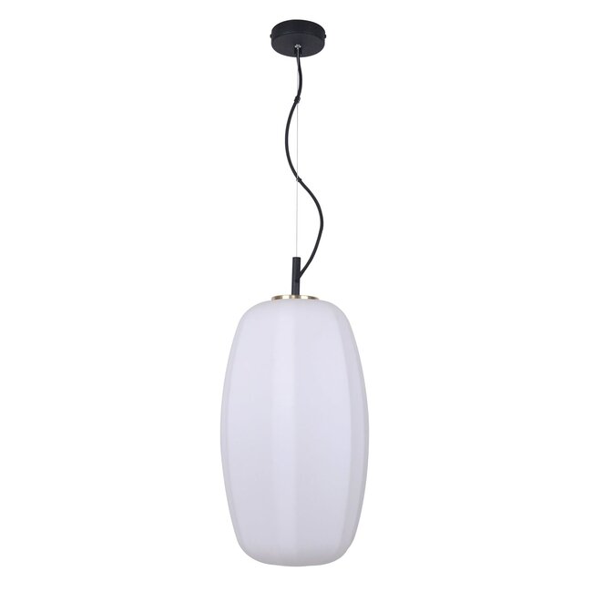 Pendant lamp with White Glass - Kostas