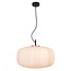 Pendant lamp with white glass - Kozma