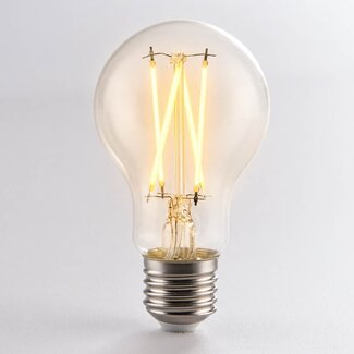 Dimmable E27 LED bulb 5.9W, clear, Ø60, 2200-6500K (remote control sold separately)