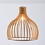 Hanging Lamp Country Style Natural Wood - Hanoi