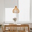 Hanging Lamp Country Style Natural Wood - Hanoi