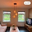 Industrial pendant lamp with Amber glass, 3-light - Trinidad