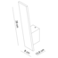 Dimmable wall lamp Leila