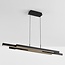 Designer lighting pendant lamp in Black with 3-step dimmer - Liana