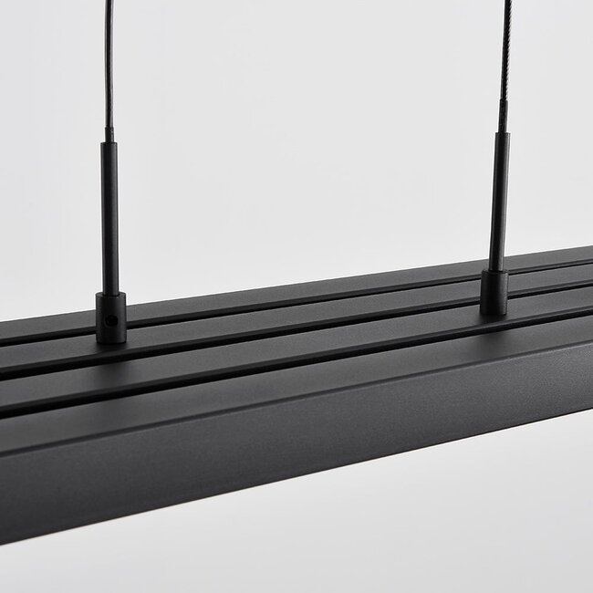 Designer lighting pendant lamp in Black with 3-step dimmer - Liana