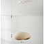 Wabi-Sabi Kawa pendant lamp with sand beige stone effect - 40 x 36 cm