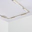 1-phase track system of 3 m with Nexu spotlights 3000 Kelvin in beige
