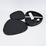 Ceiling lamp Elpisie with integrated LED, 3-step dimmable in black with stone effect