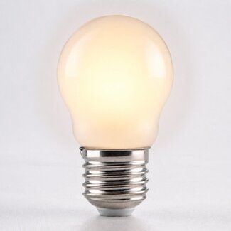 3-step dimmable E27 LED bulb Ø45 with opal white glass 4.5W 2700K