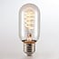 Dimmable E27 LED tubular bulb T45 with clear glass 4W 1800K