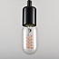Dimmable E27 LED tubular bulb T45 with clear glass 4W 1800K