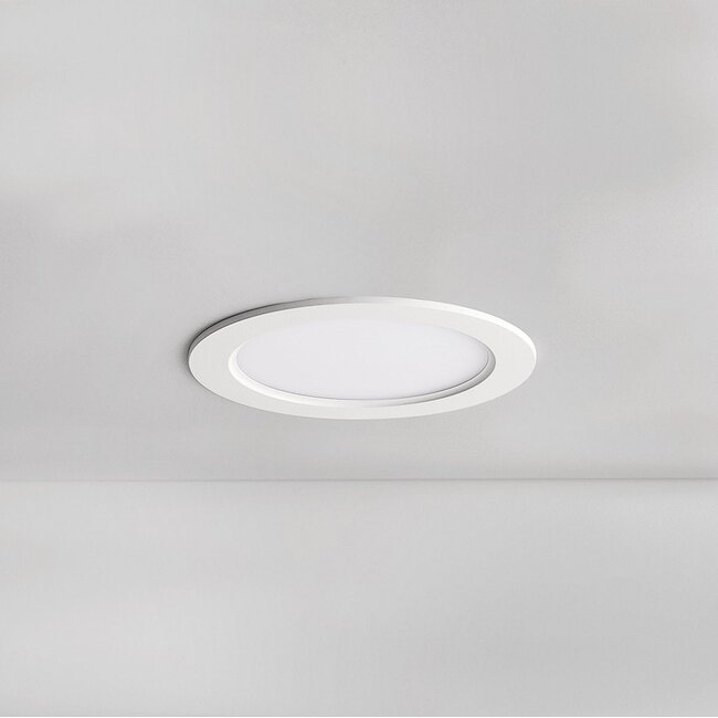 12W round LED downlight with adjustable color temperature - Ø170mm