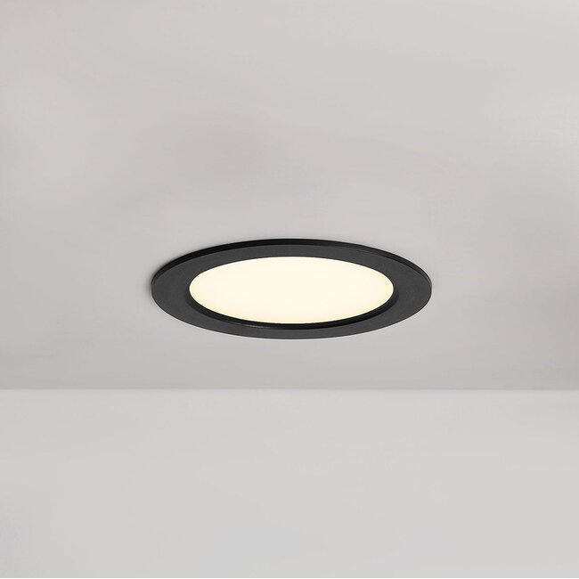 12W round LED downlight with adjustable color temperature - Ø170mm