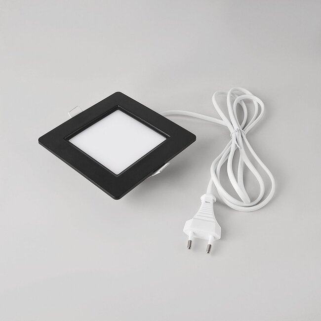 6W square downlight with adjustable colour temperature - 120 x 120 mm